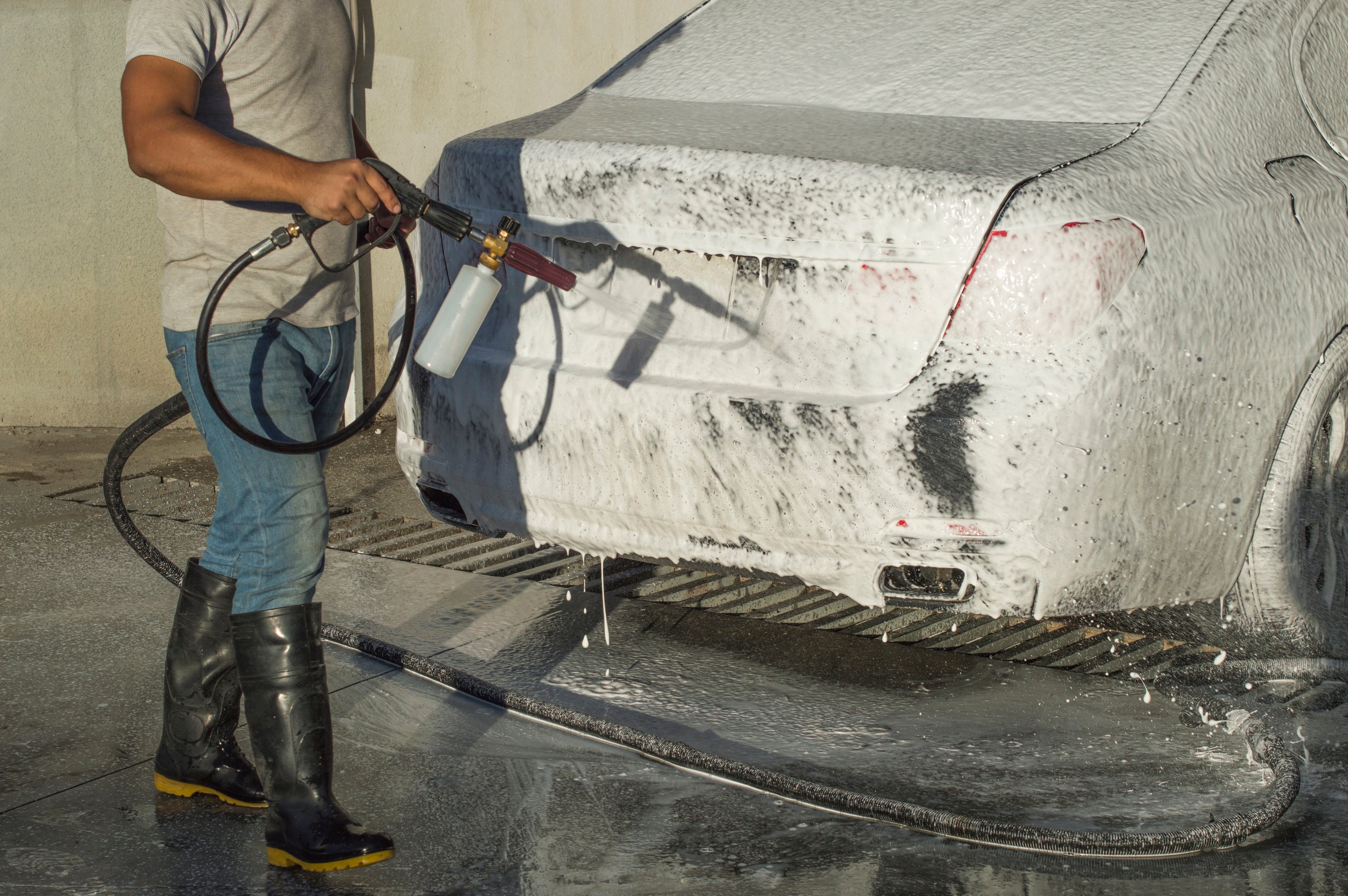 How to Use Salts Gone® with a Foam Cannon