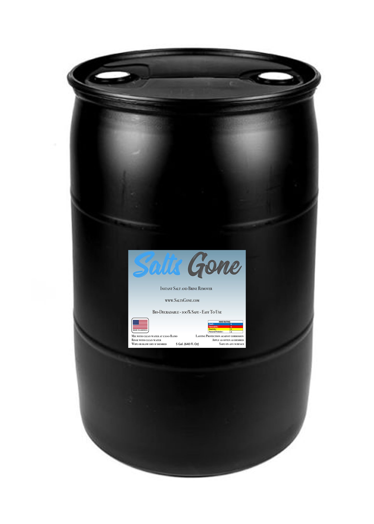 Salts Gone For Commercial Use