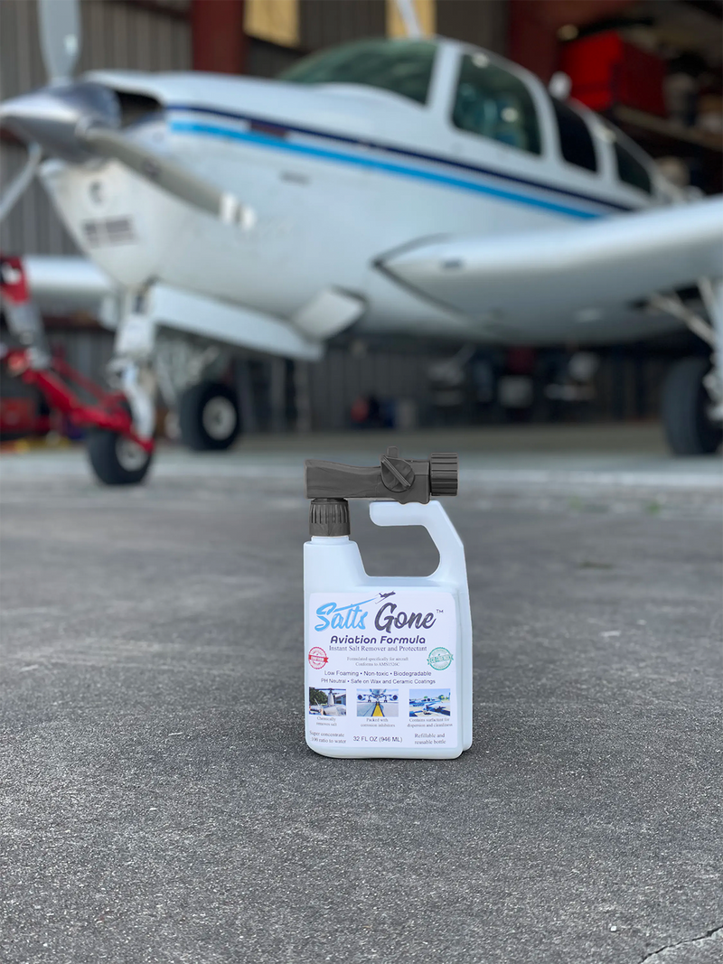 How Deicing Chemicals and Salt Air Damage Aircraft