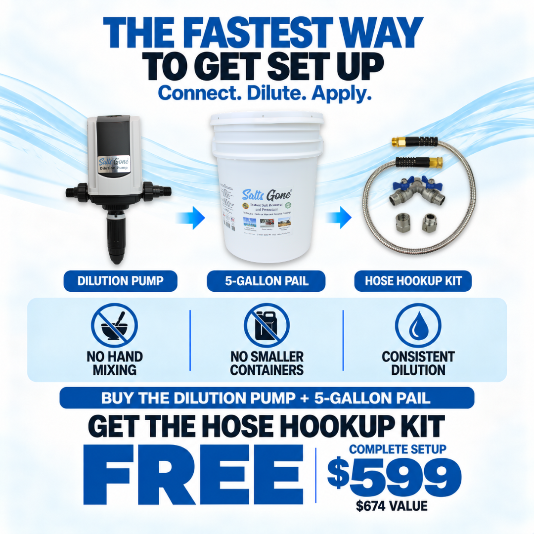 Salts Gone® - Dilution Pump