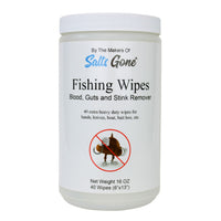 Fishing Wipes - Removes Blood, Guts and STINK