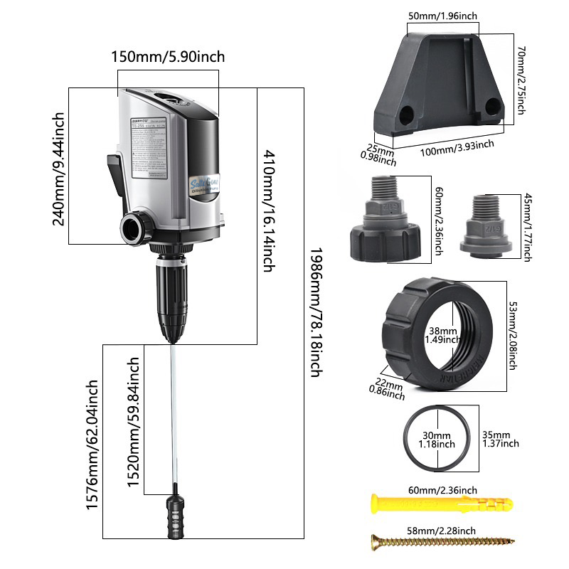 Salts Gone® - Diluting Pump